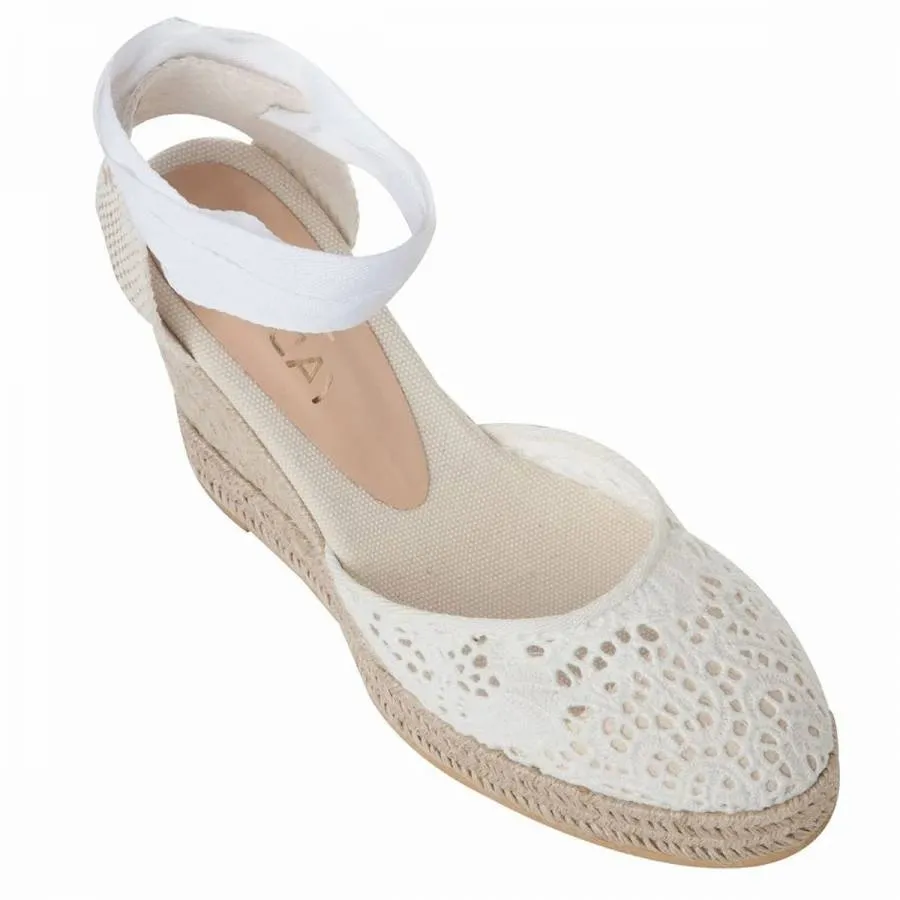 SANTE - Day2Day Espadrilles 22-118-09 Λευκό