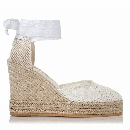 SANTE - Day2Day Espadrilles 22-118-09 Λευκό