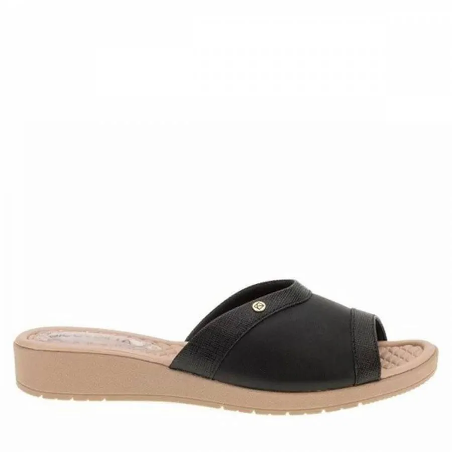 PICCADILLY - Γυναικεία Ανατομική Παντόφλα 561033 Μαύρο