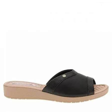 PICCADILLY - Γυναικεία Ανατομική Παντόφλα 561033 Μαύρο