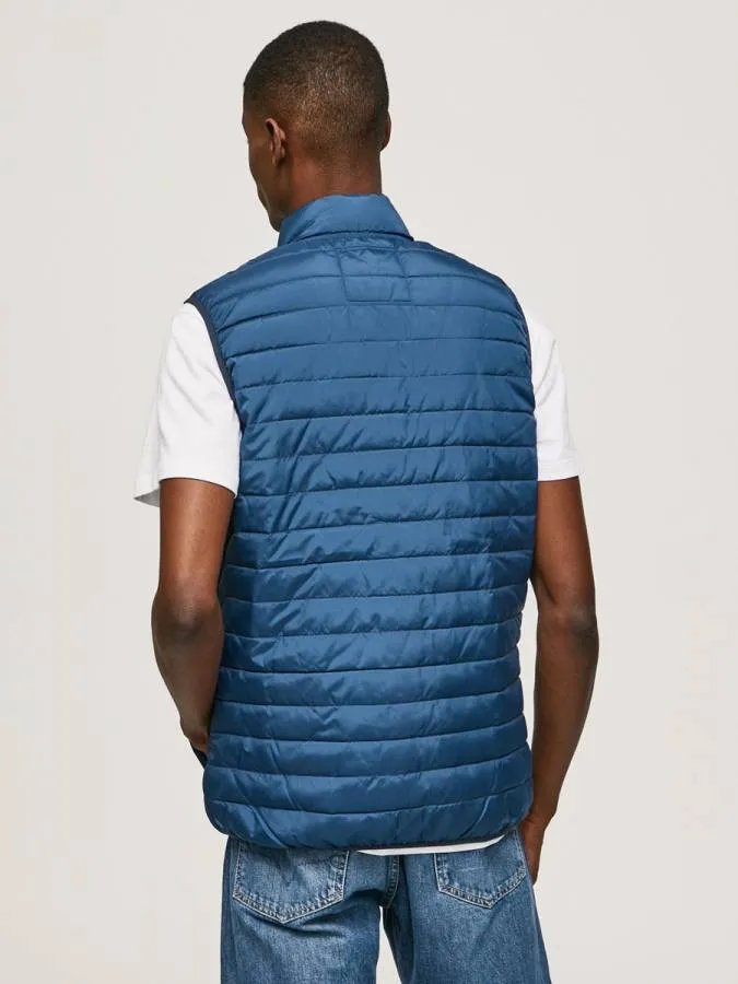 PEPE JEANS - Ανδρικό Γιλέκο Connel Gillet Solid PM402676 (574) Jarman