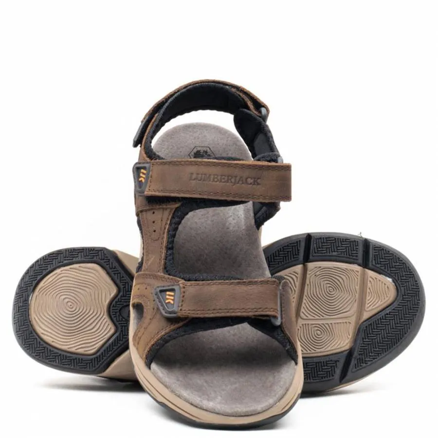 LUMBERJACK - Ανδρικά Σανδάλια Bogart SMB5006-001 O19-CE001 Brown