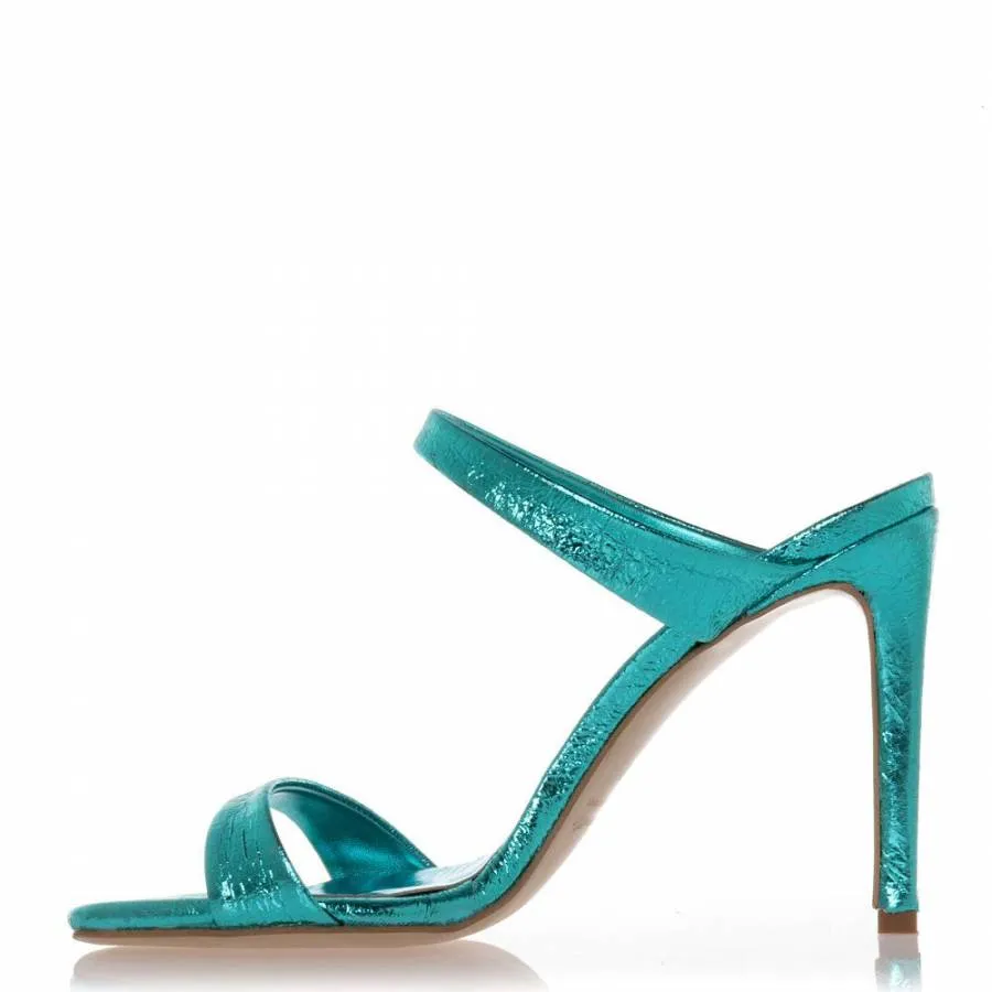 SANTE - Γυναικείο Mule 23-248-04 Τυρκουάζ