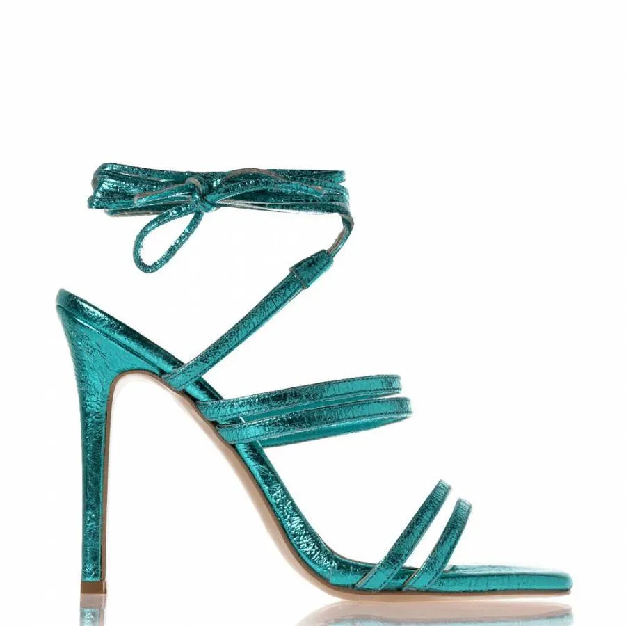 SANTE - Γυναικεία Πέδιλα 23-253-04 Τυρκουάζ