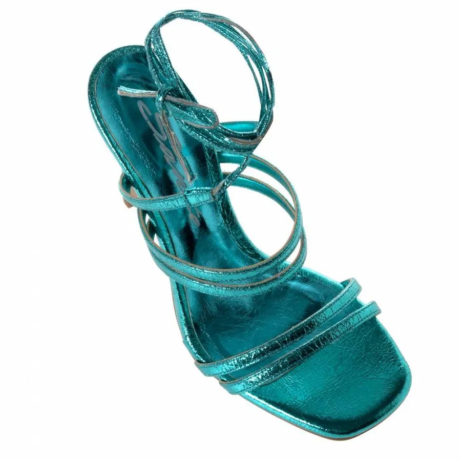 SANTE - Γυναικεία Πέδιλα 23-253-04 Τυρκουάζ