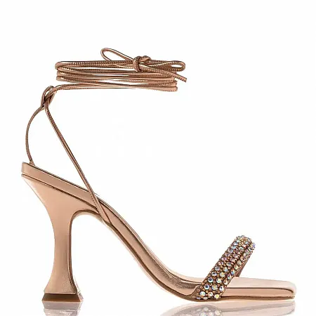 SANTE - Γυναικείο Πέδιλο 23-258-07 Ροζ Χρυσό