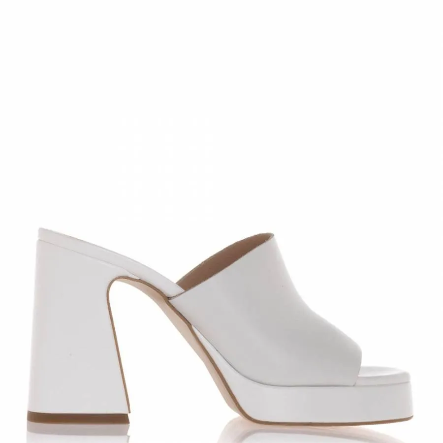 SANTE - Γυναικεία Mule 23-261-09 Λευκό