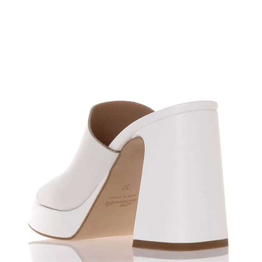 SANTE - Γυναικεία Mule 23-261-09 Λευκό