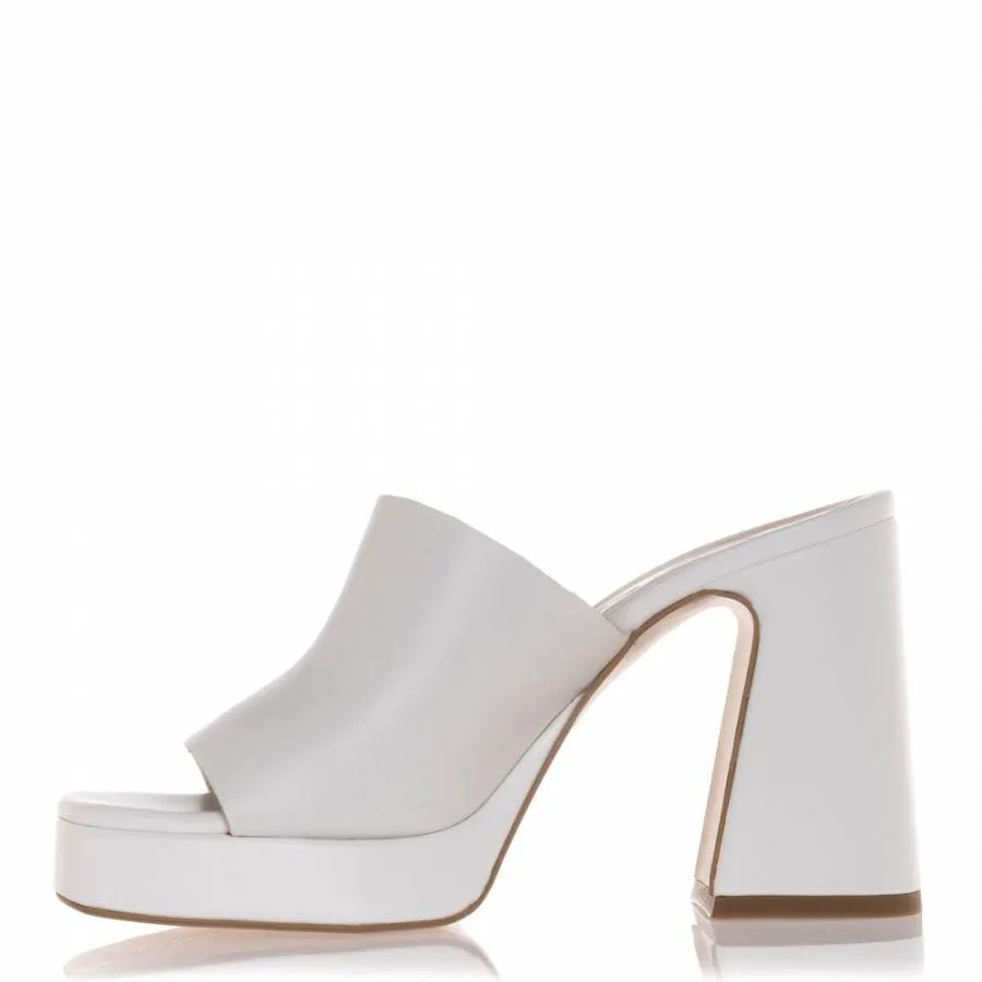 SANTE - Γυναικεία Mule 23-261-09 Λευκό
