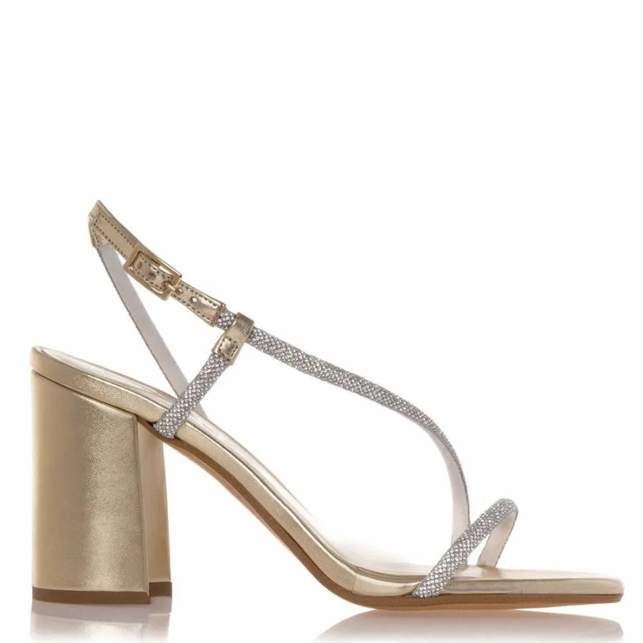 SANTE - Γυναικεία Πέδιλα 23-224-20 Χρυσό