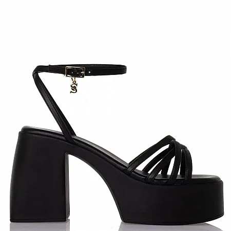 SANTE - Γυναικεία Πέδιλα Day2Day 23-156-01 Μαύρο