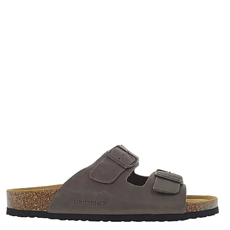 LUMBERJACK - Ανδρική Παντόφλα Flint SMD9206-001 D05-CD001 Ανθρακί