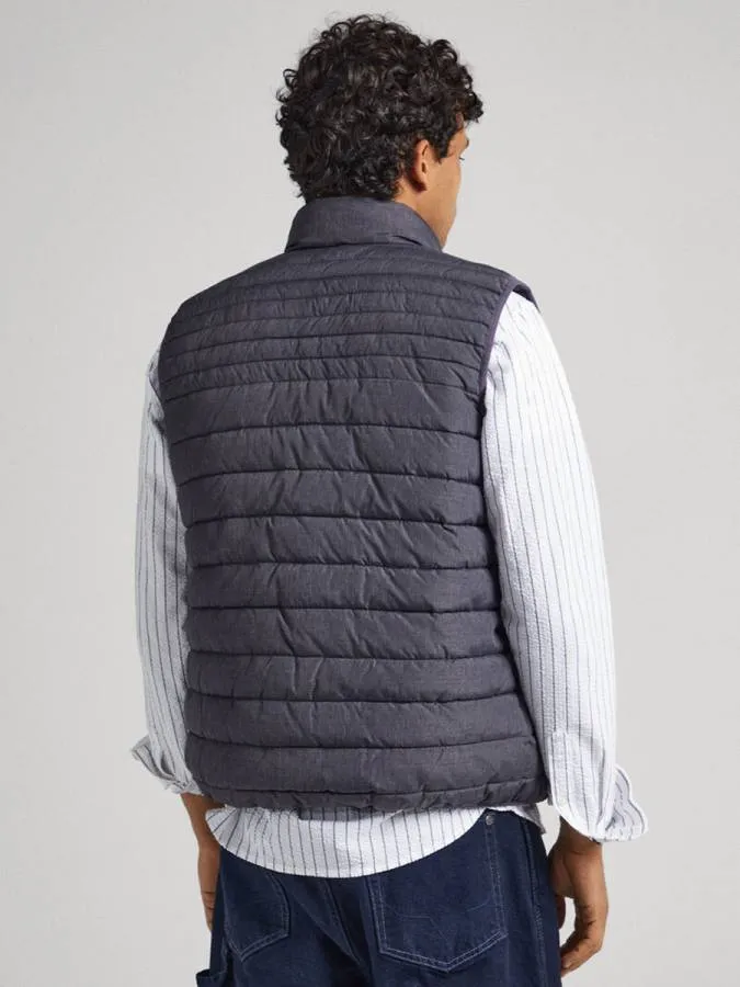 PEPE JEANS - Ανδρικό Γιλέκο Boswell Gillet PM402800 (933) Grey Marl