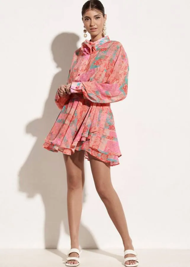 IRAIDA ETHEREAL - Γυναικεία Φούστα Freya Wrap Mini Skirt Print