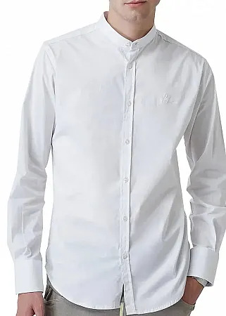 STEFAN - Ανδρικό Πουκάμισο Signature Mao Shirt 9032 Λευκό