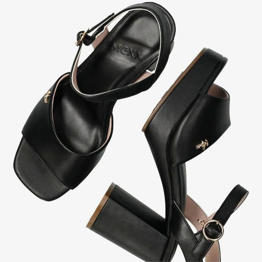 MEXX - Γυναικεία Πέδιλα Lou MITY1602641W-01 (1000) Μαύρο