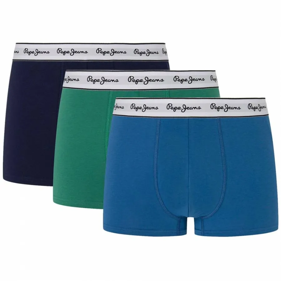 PEPE JEANS - Ανδρικά Εσώρουχα Solid Tk 3-Pack PMU11145 (581) Multi