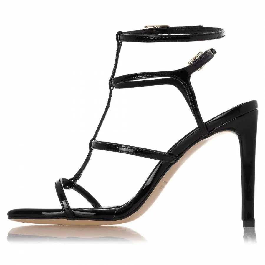 SANTE - Πέδιλο με τακούνι 10εκ SKU-24-259-01 μαύρο