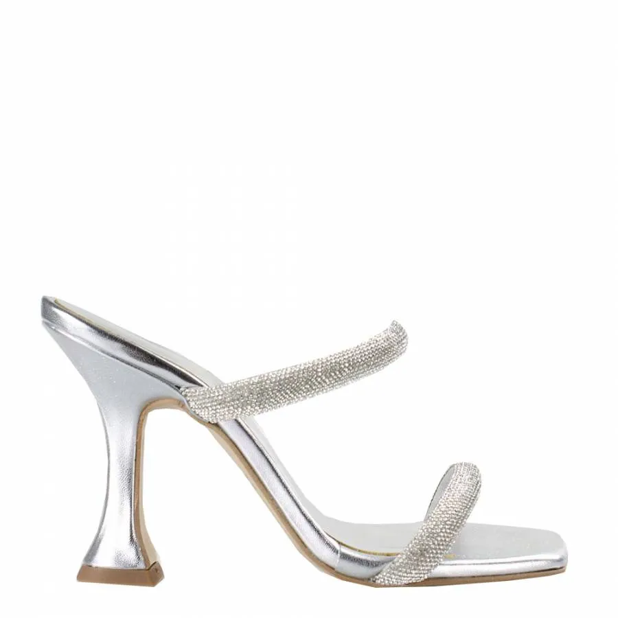 SANTE - Γυναικείο Mule 24-293-10 Ασημί