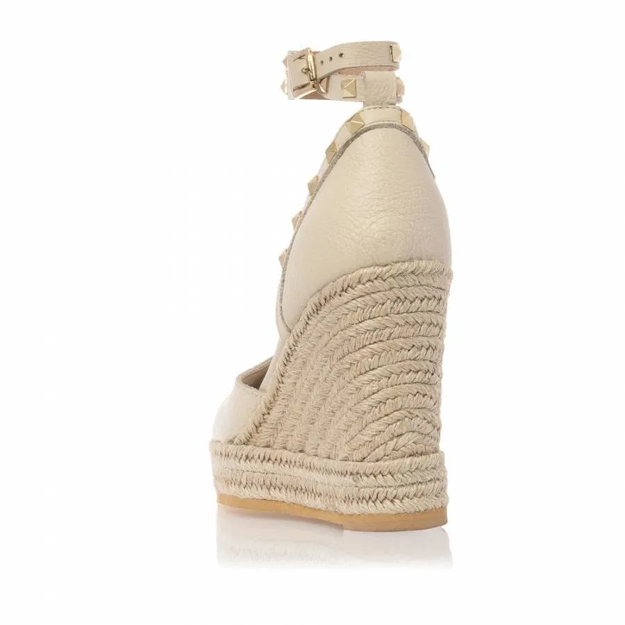 SANTE - Γυναικείο Day2Day espadrilles με μπαρέτα 11 εκ SKU-24-165-16 off white