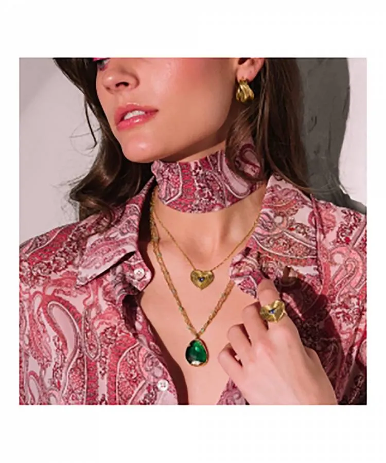 GREGIO - VASSIA KOSTARA Δαχτυλίδι από επιχρυσωμένο Ασήμι 925 VK63633