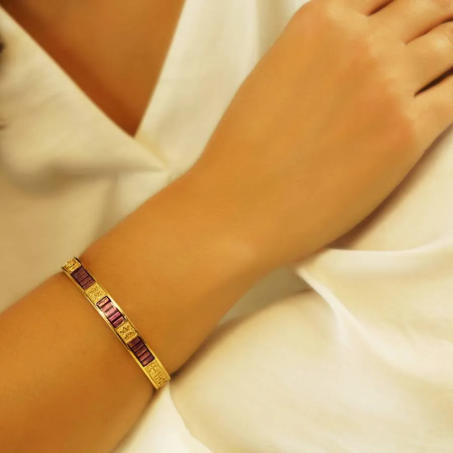 GREGIO - VASSIA KOSTARA βραχιόλι από επιχρυσωμένο Ασήμι 925 VK62415