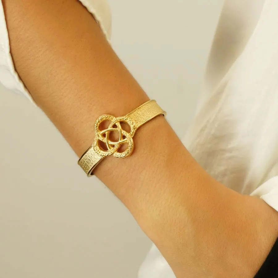 GREGIO - VASSIA KOSTARA βραχιόλι από επιχρυσωμένο Ασήμι 925 VK62415