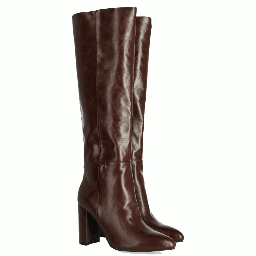 MEXX - Γυναικεία μπότα Krystal Indy MIQL1801143W Dark Cognac