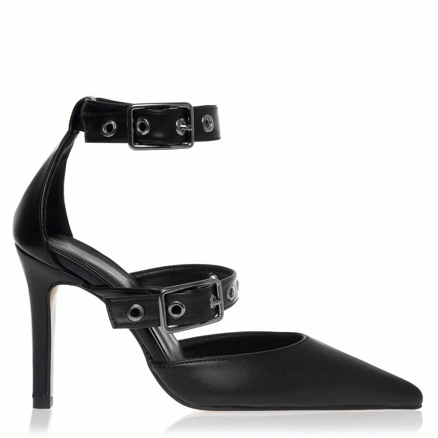 SANTE - Γυναικείο πέδιλο 24-765-01 Black