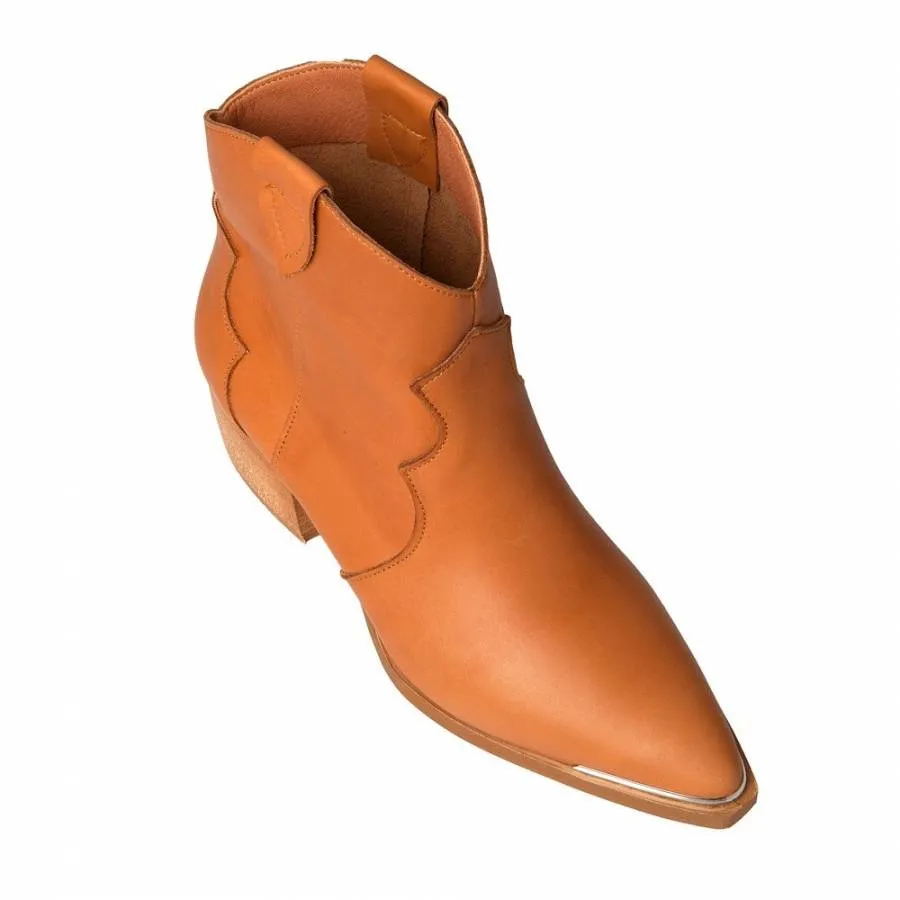 SANTE - Γυναικείο μποτάκι  20-101-18 Ταμπά