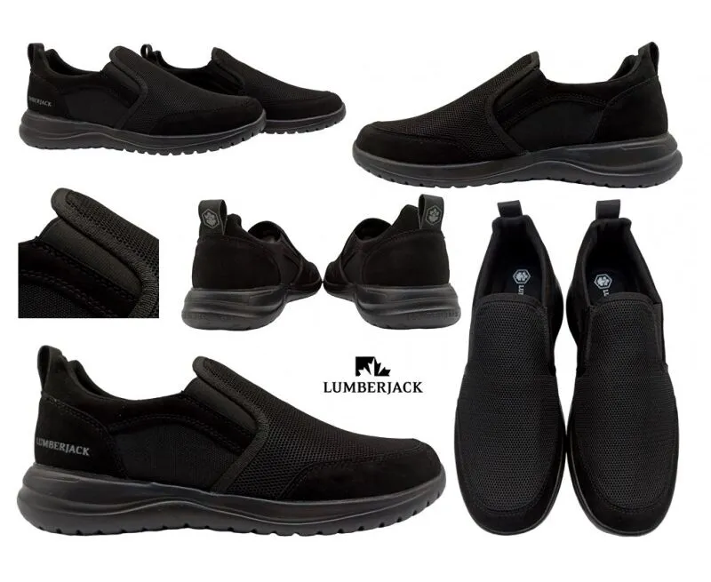 LUMBERJACK - Ανδρικό Sneaker LEE SMG9205-001 N87-CB001 BLACK