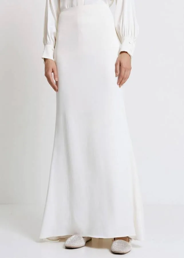 ACCESS - Γυναικεία φούστα 44-6027 OFWHITE