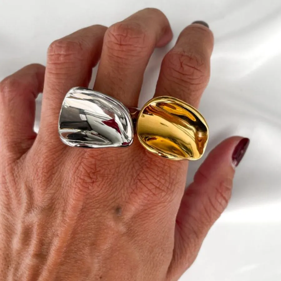 ALMYNOMA - Γυναικείo δαχτυλίδι CHARLOTTE Gold