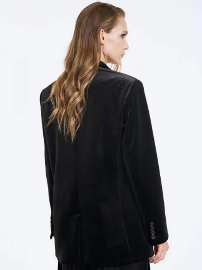 ACCESS - Γυναικείο σακάκι 44-1606-BLACK