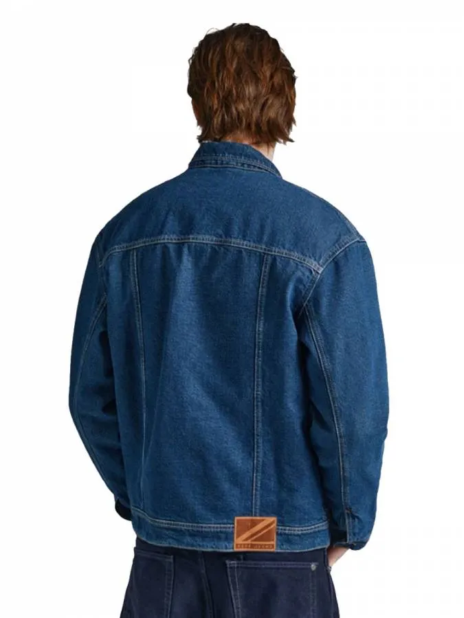 PEPE JEANS - Ανδρικό μπουφάν YOUNG RECLAIM PM402816 (000) Denim