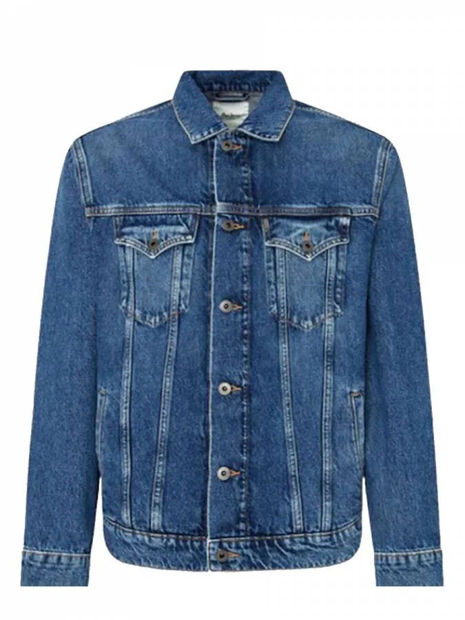PEPE JEANS - Ανδρικό μπουφάν REGULAR JACKET PM402715HW3 (000) Denim
