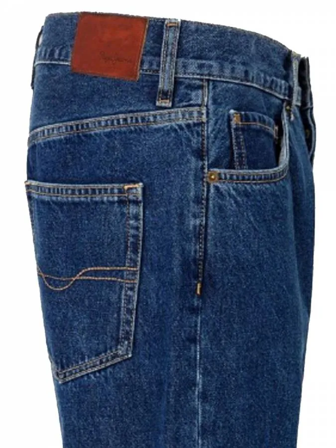 PEPE JEANS - Ανδρικό jean BARREL PM207705EF20 (000) Denim