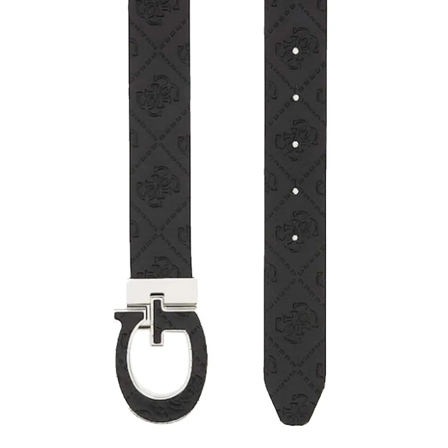 GUESS - Ανδρική ζώνη G Gumball BMGGDBP4435-BLA