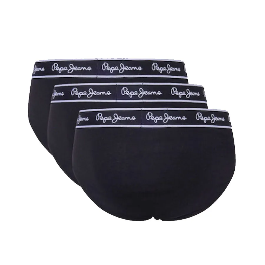 PEPE JEANS - Ανδρικά εσώρουχα PEPE BF 3P PMU10970 (999) Black