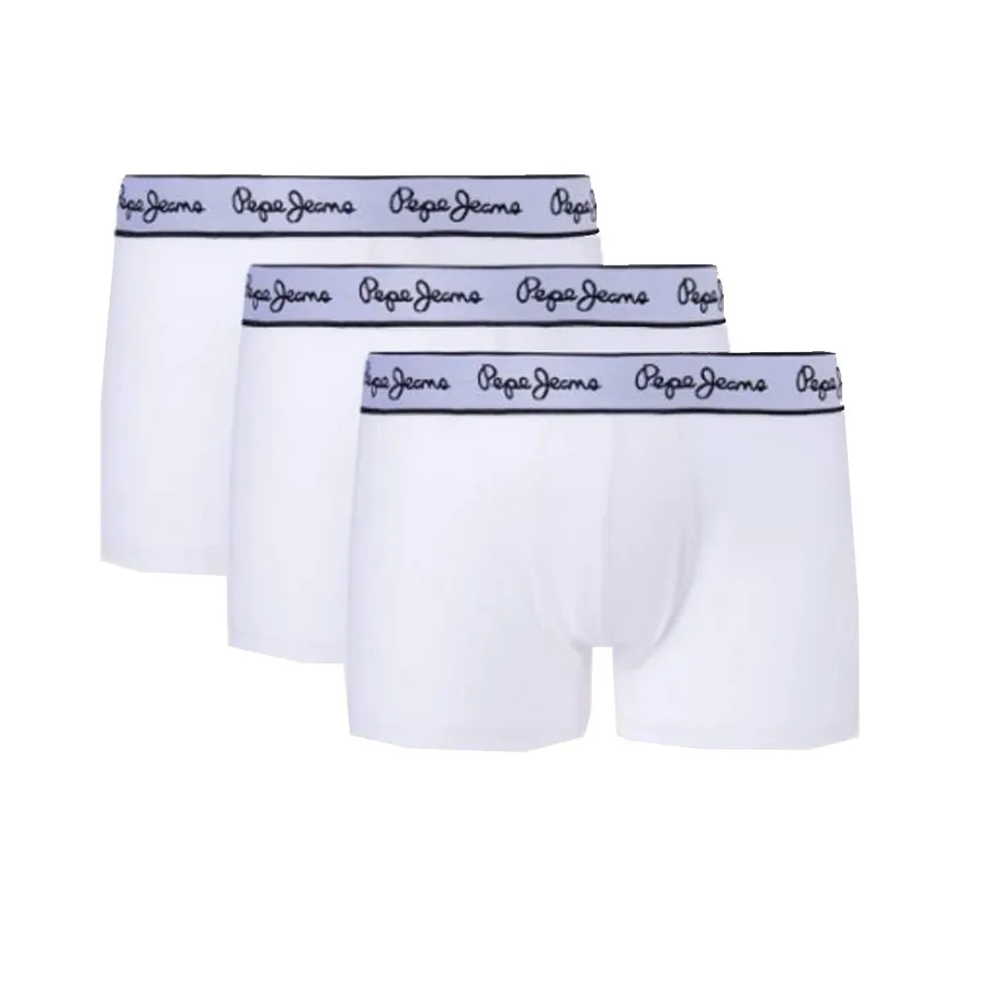 PEPE JEANS - Ανδρικά εσώρουχα PEPE TK 3P PMU10975 (800) White
