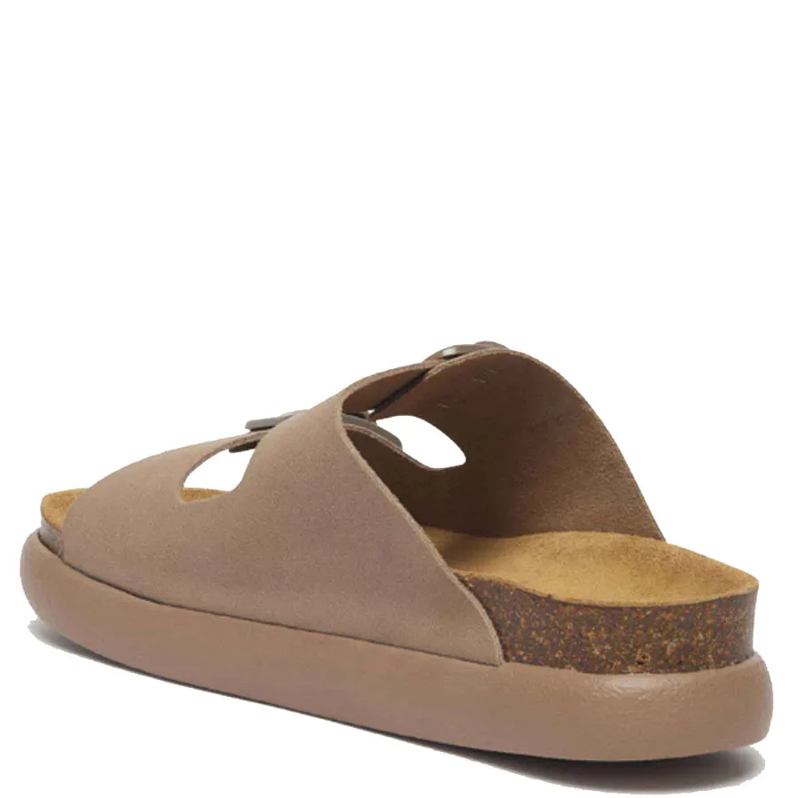 SCHOLL - Γυναικείες παντόφλες NOELLE CHUNKY F322492361 Dark Beige