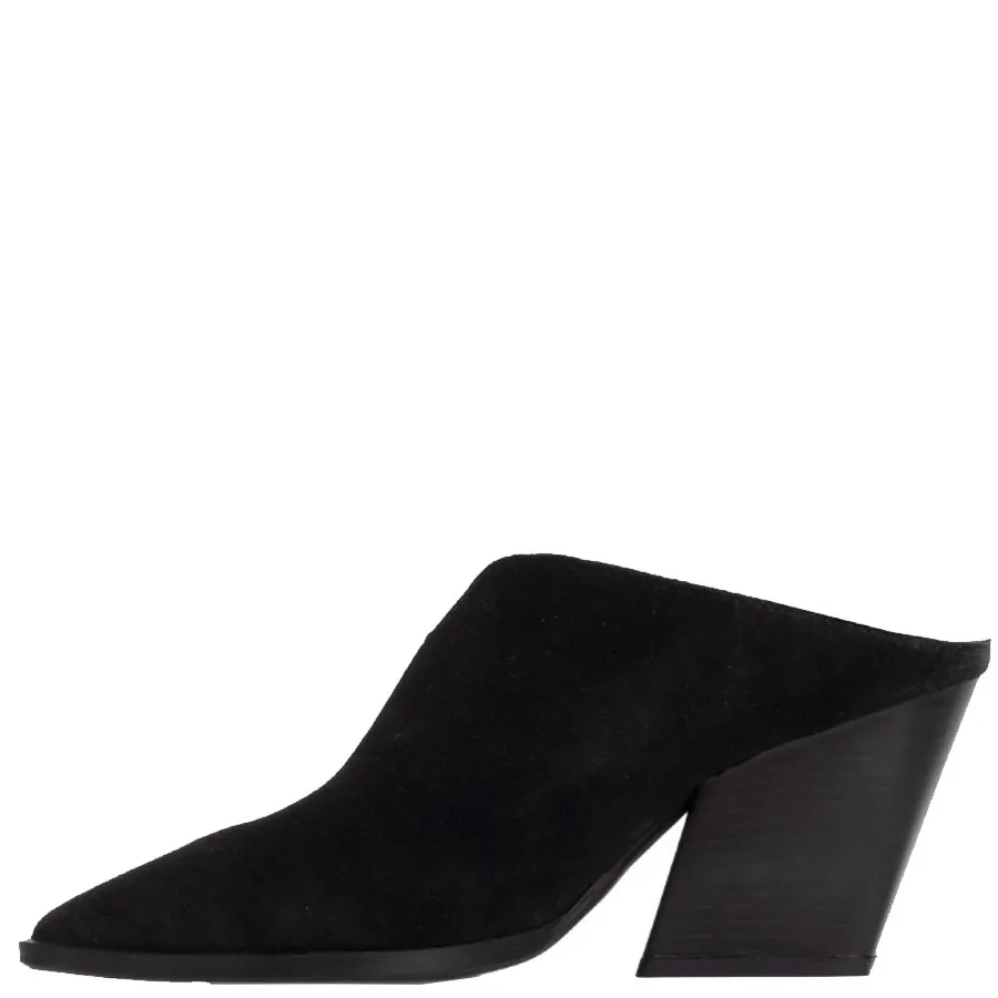 SANTE - Γυναικεία σαμπό Sante D2D Leather Collection 25-105-01 Μαύρο