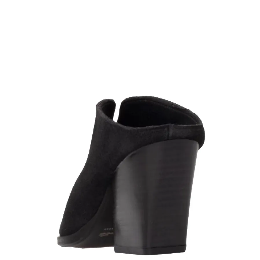 SANTE - Γυναικεία σαμπό Sante D2D Leather Collection 25-105-01 Μαύρο