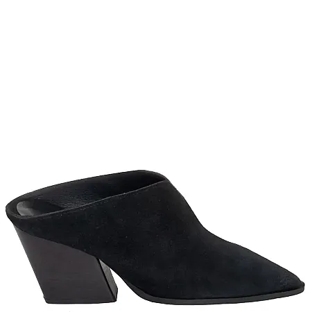 SANTE - Γυναικεία σαμπό Sante D2D Leather Collection 25-105-01 Μαύρο