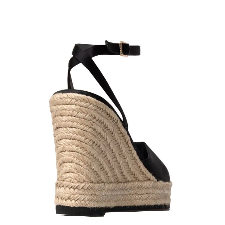 SANTE - Γυναικείες εσπαντρίγιες Sante Day2Day Espadrilles 25-154-01 Μαύρο
