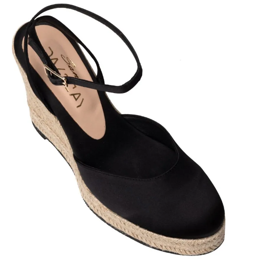SANTE - Γυναικείες εσπαντρίγιες Sante Day2Day Espadrilles 25-154-01 Μαύρο