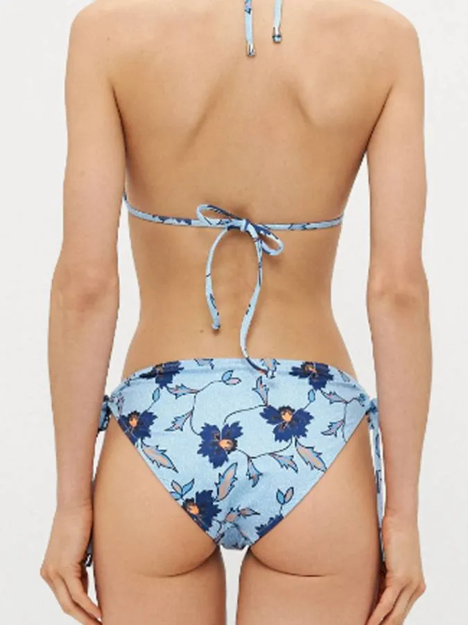 PEPE JEANS - Γυναικείο bikini bottoms FKL FLOWER TS BIKINI PLB10549 (513) Sky Blue