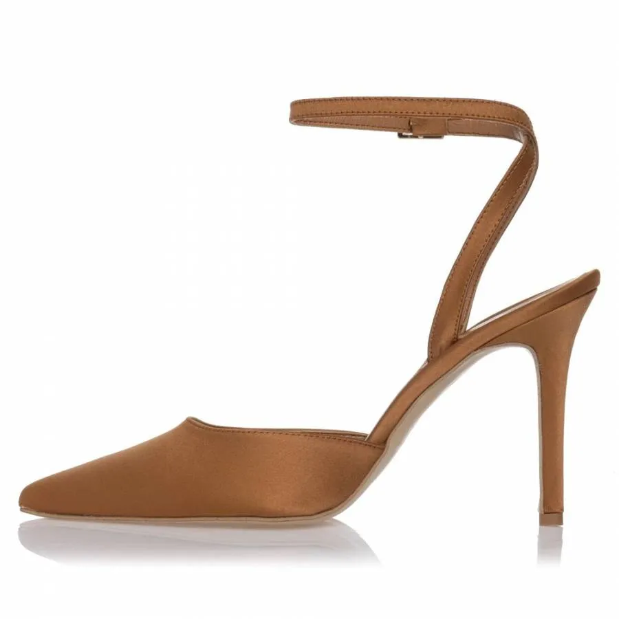 SANTE - Γυναικεία γόβα με άνετη φόρμα 25-221-18 ταμπά