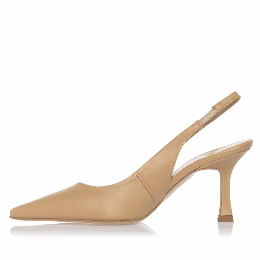 SANTE - Γυναικεία γόβα με άνετη φόρμα 25-213-63 μπεζ