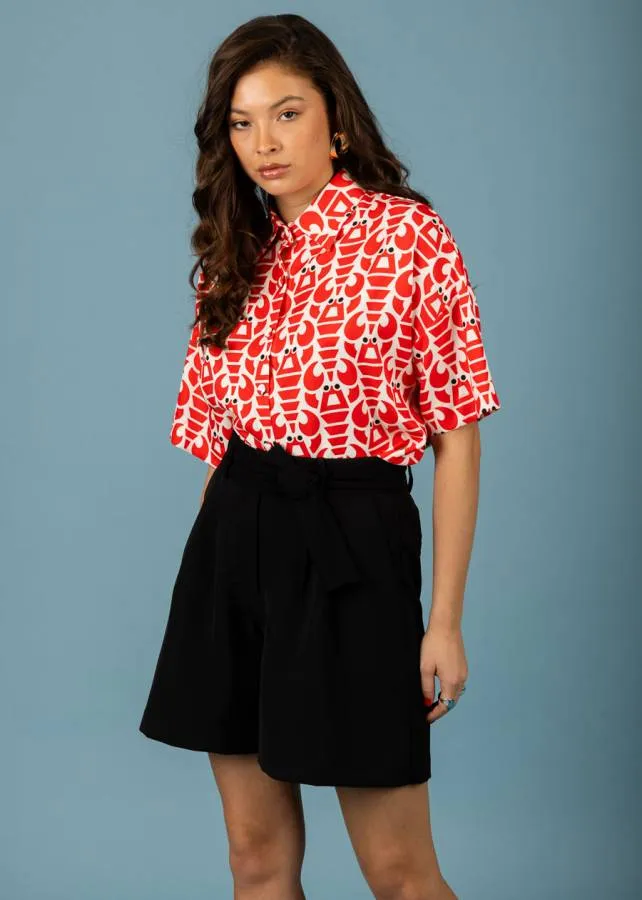 CHATON - Γυναικείο σορτς Connie 129-21461 Black (899)